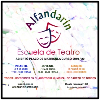 Abirto-Plazo-Matricula-Escuela-Teatro-